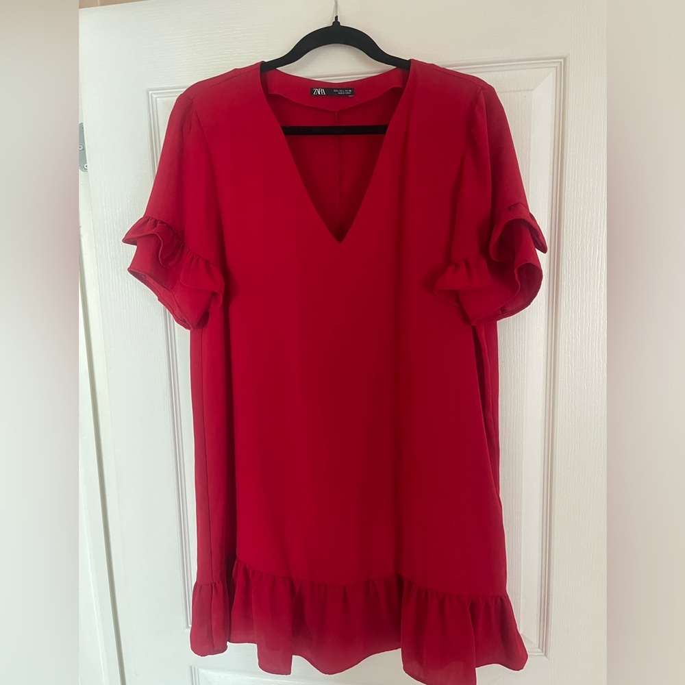 Zara Red Dress